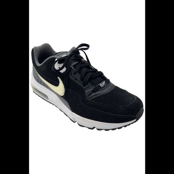 Nike Men's Air Max LTD 3 Sneakers Black/Gray - Medium - Picture 1 of 3